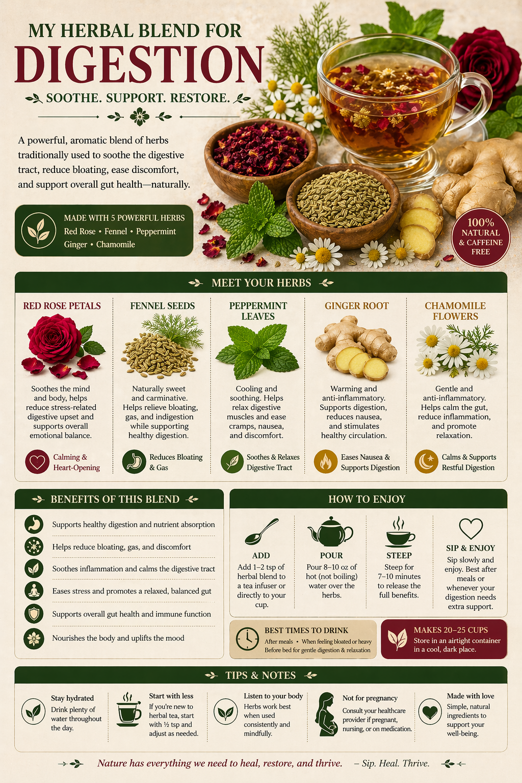 Digestion Tisane 1.5 oz