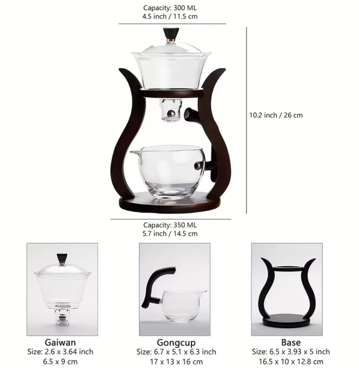 Glass Teapot with Magnetic Infuser