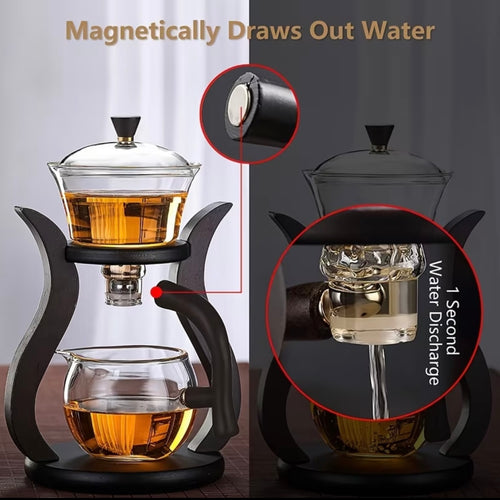 Glass Teapot with Magnetic Infuser
